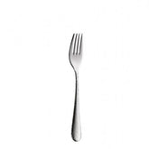 Table fork Sitello, stainless 18/10 polished, hammered length 8 1/4 in. - Mabrook Hotel Supplies